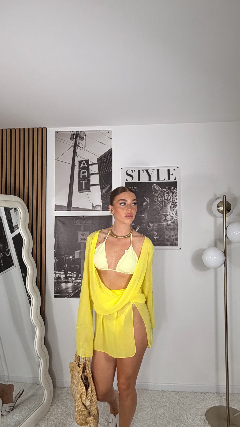 Dress Aura Giallo