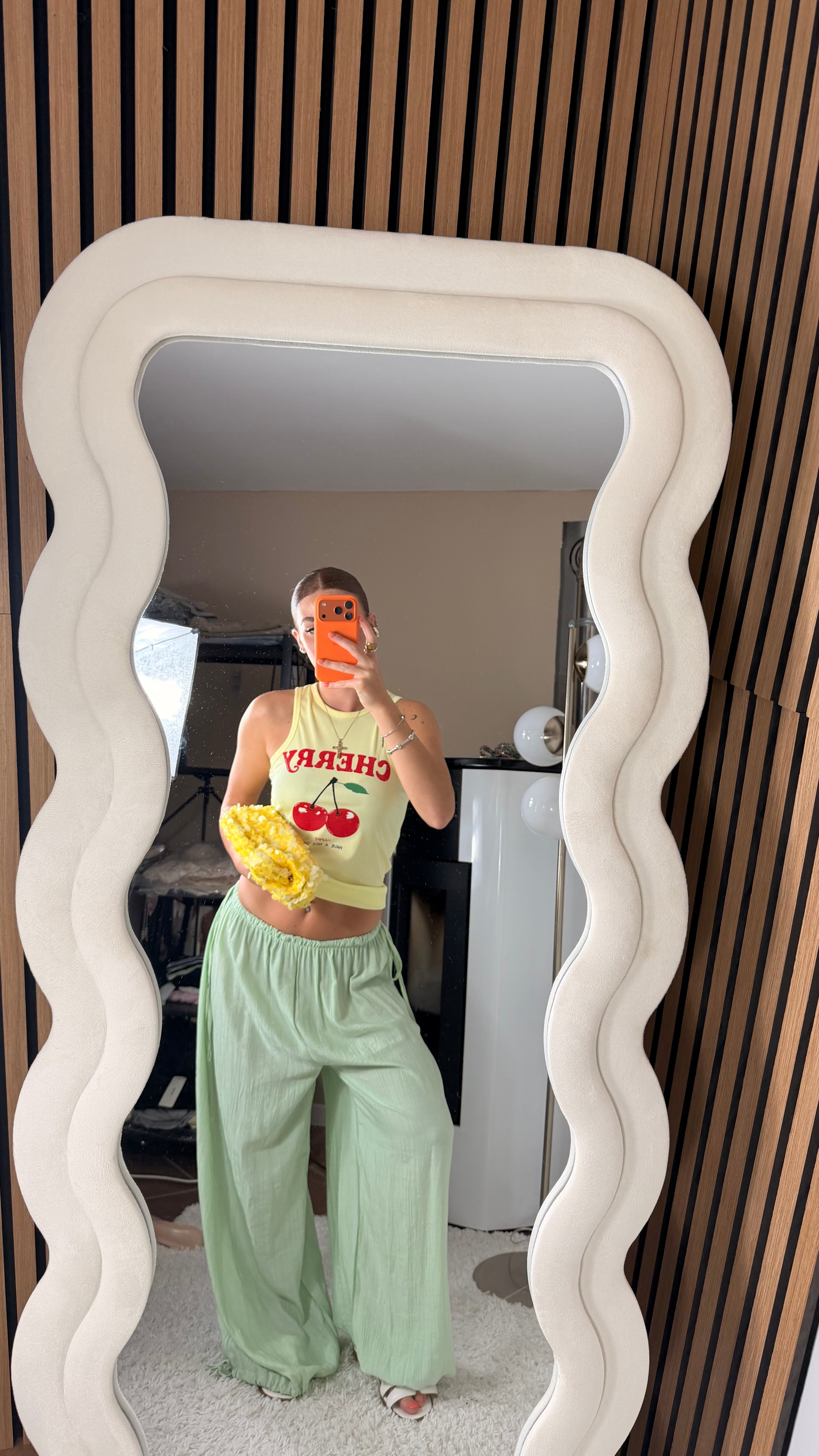 Pantalone in Lino con laccetti