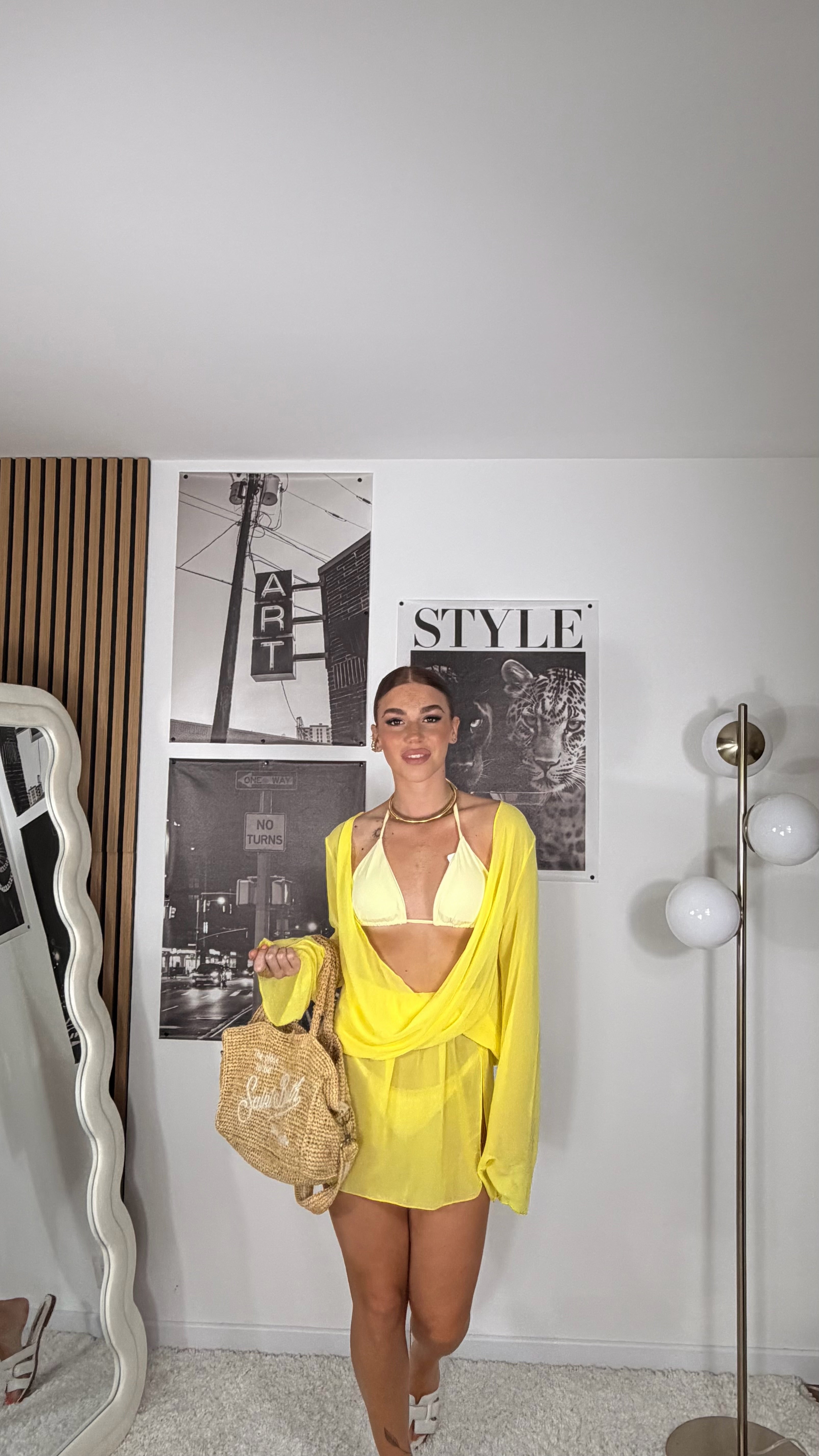 Dress Aura Giallo
