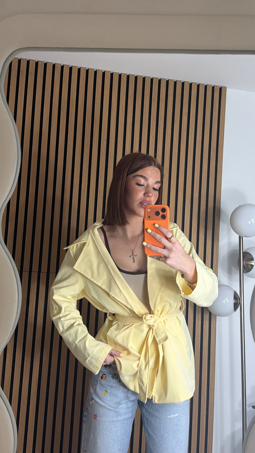 TRENCH GIALLO