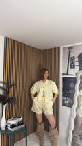 COORD DENIM Shine Yellow